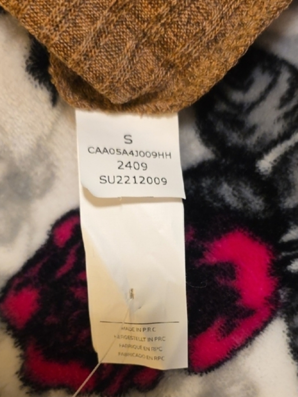 Cupshe Brown Ribbed Knit Long Sleeve Flounce Mini Dress BRAND NEW - Picture 5 of 7